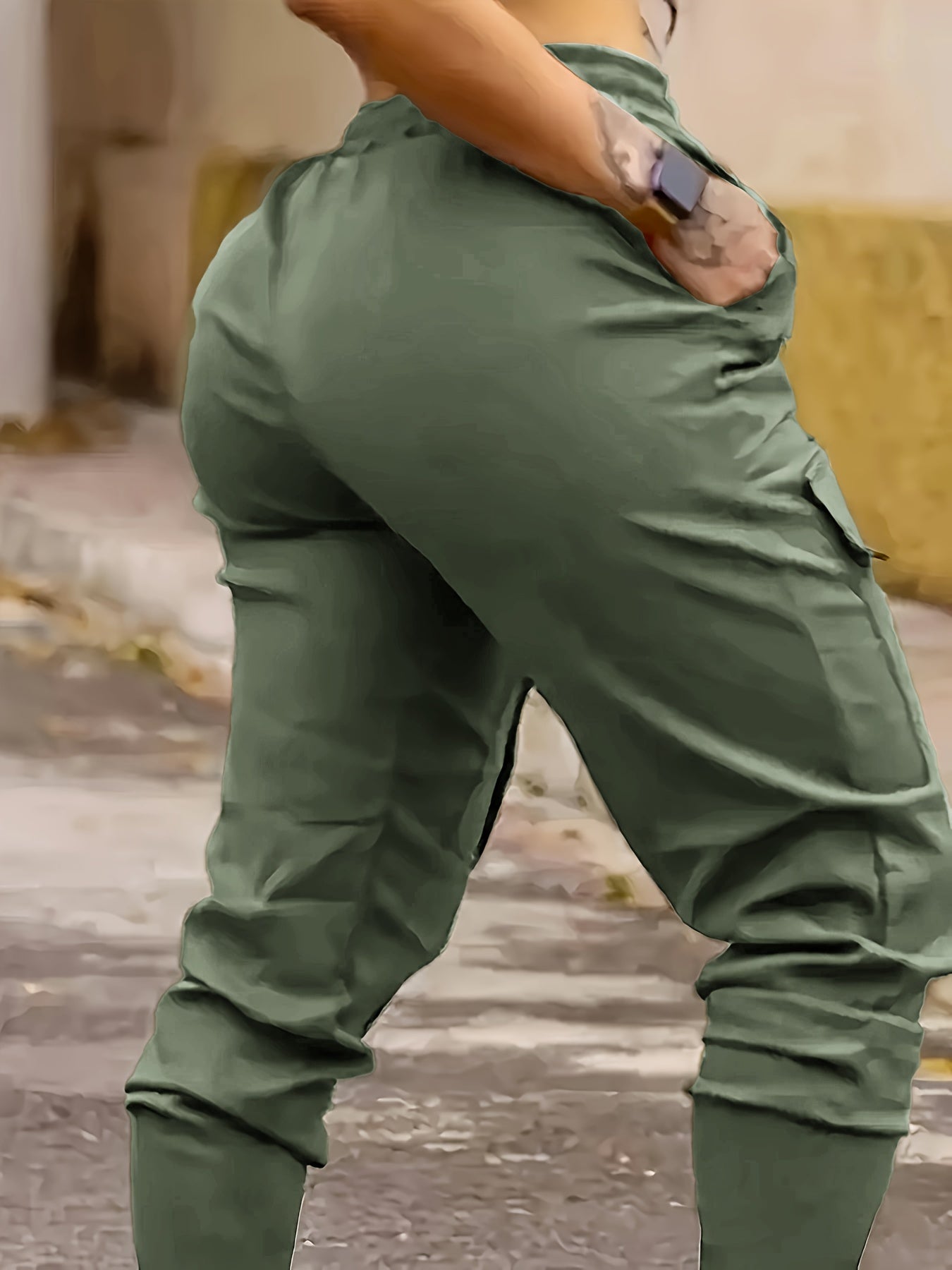 3-Pack Women's Casual Cargo Pants