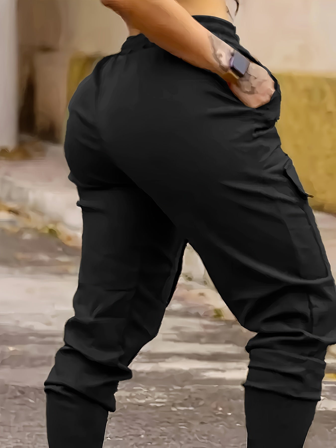 3-Pack Women's Casual Cargo Pants
