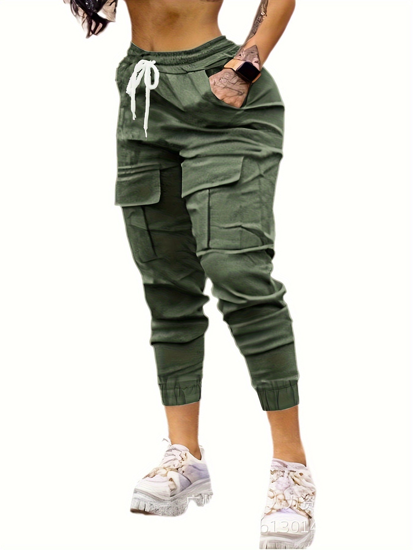 3-Pack Women's Casual Cargo Pants