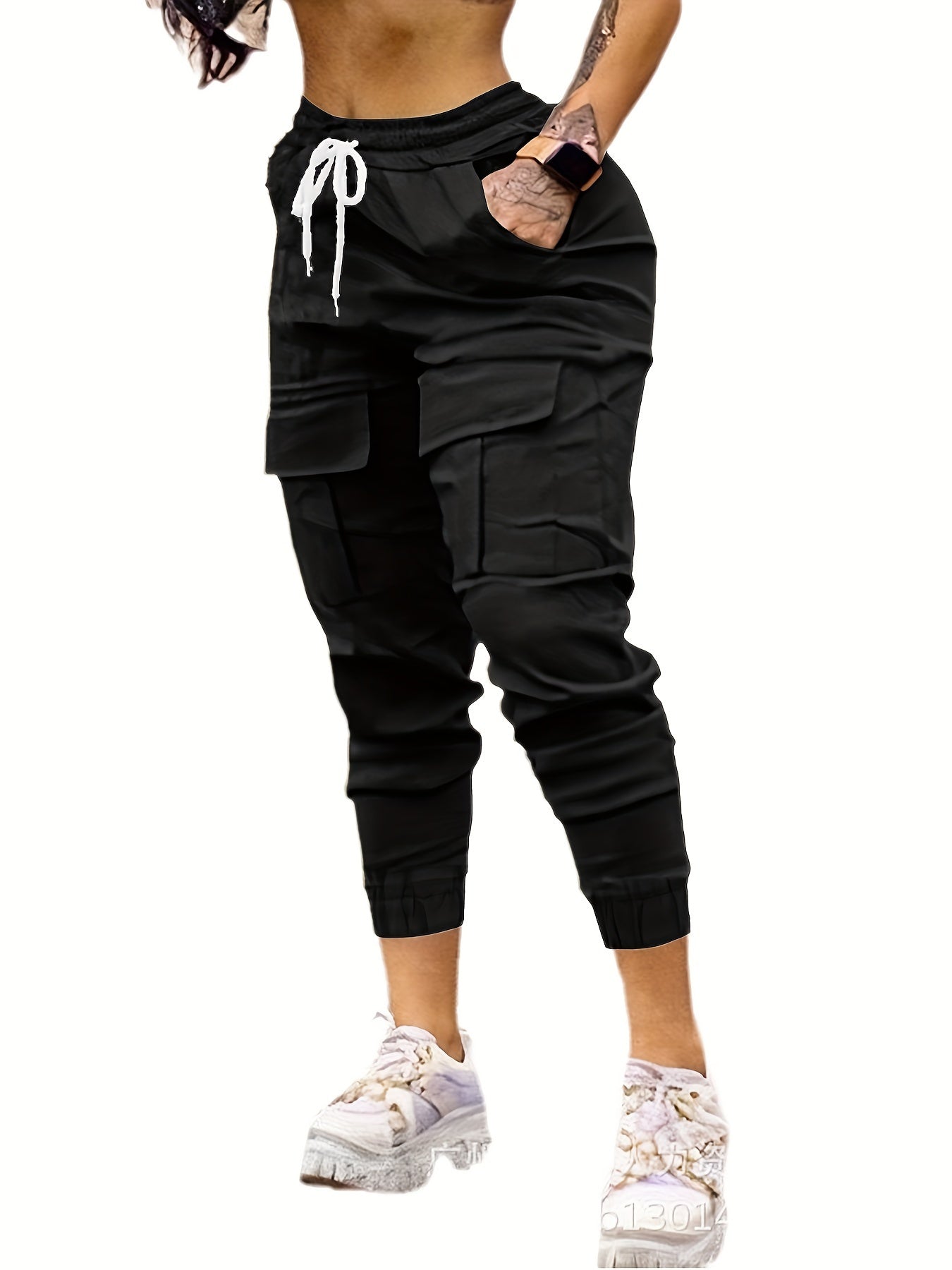 3-Pack Women's Casual Cargo Pants